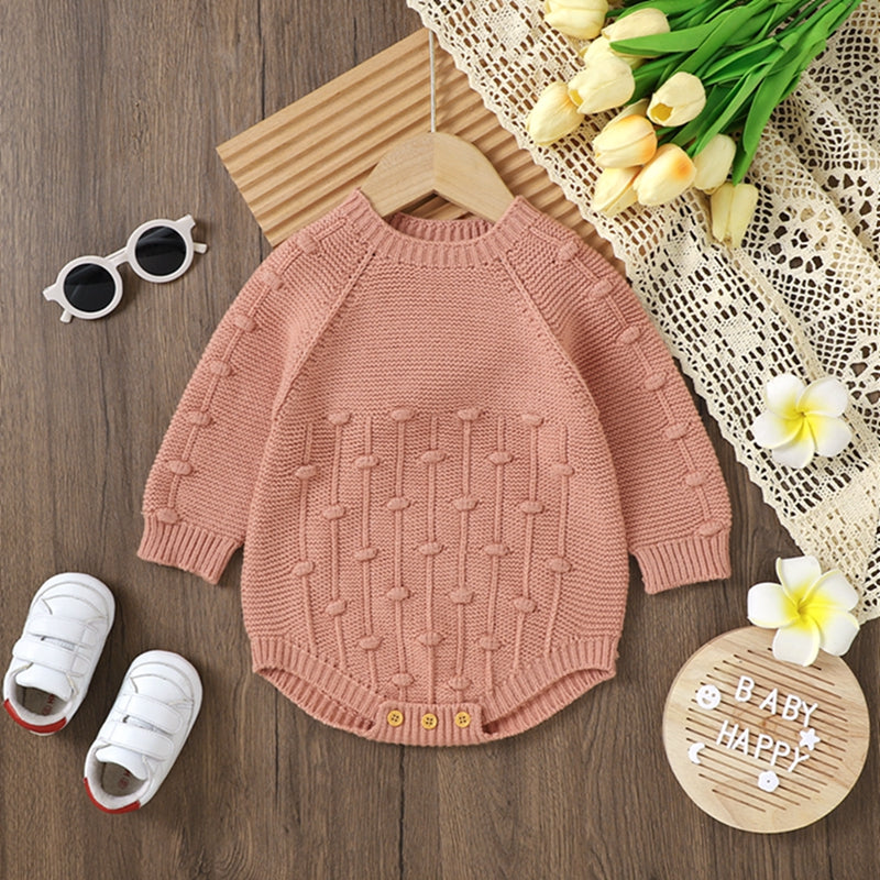 Textured Knit Onesie