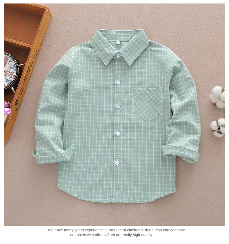 Luciano's Plaid Shirt