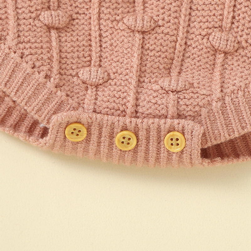 Textured Knit Onesie