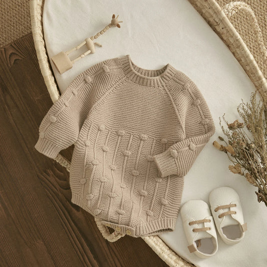 Textured Knit Onesie