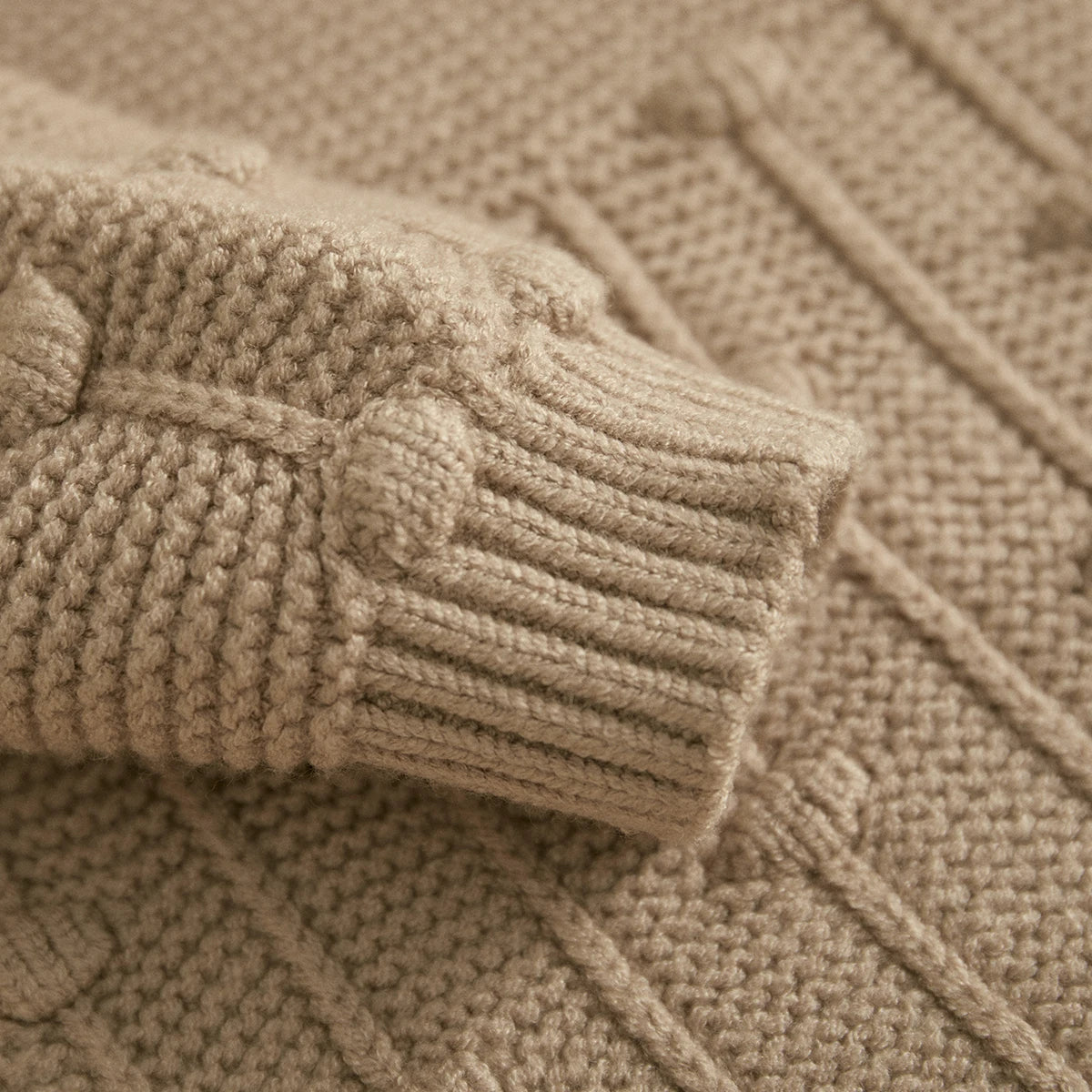Textured Knit Onesie